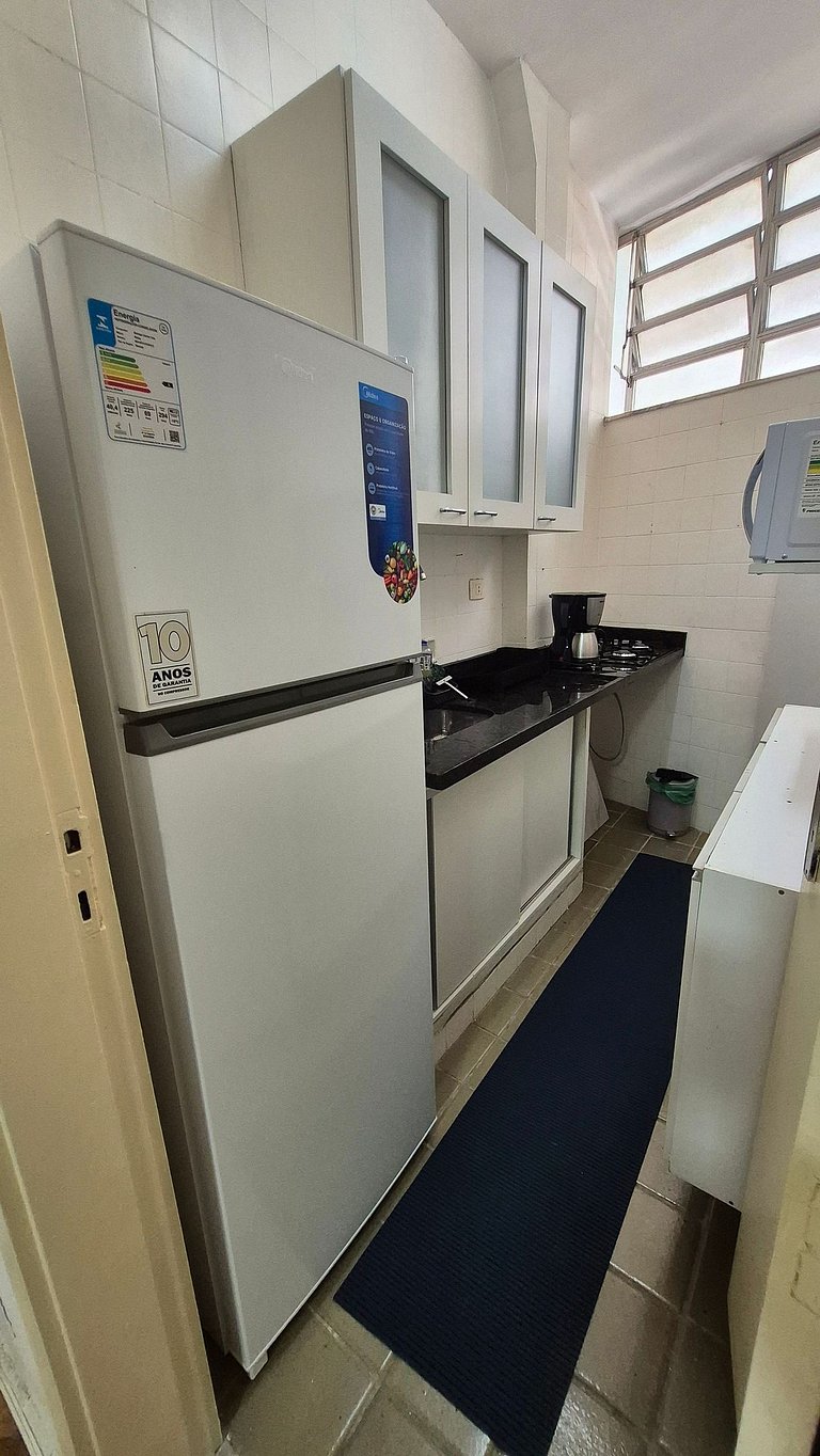 Conforto e segurança poucos passos do mar