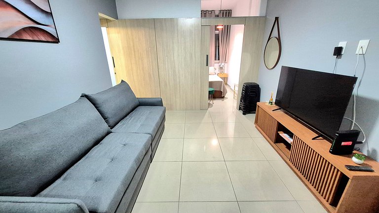 Conforto e segurança próximo ao mar