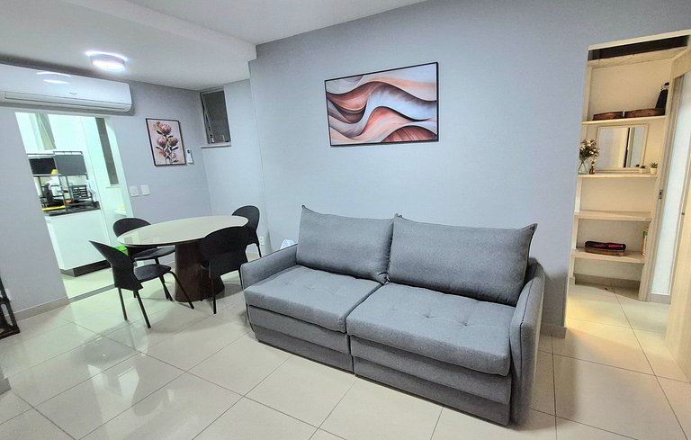 Conforto e segurança próximo ao mar