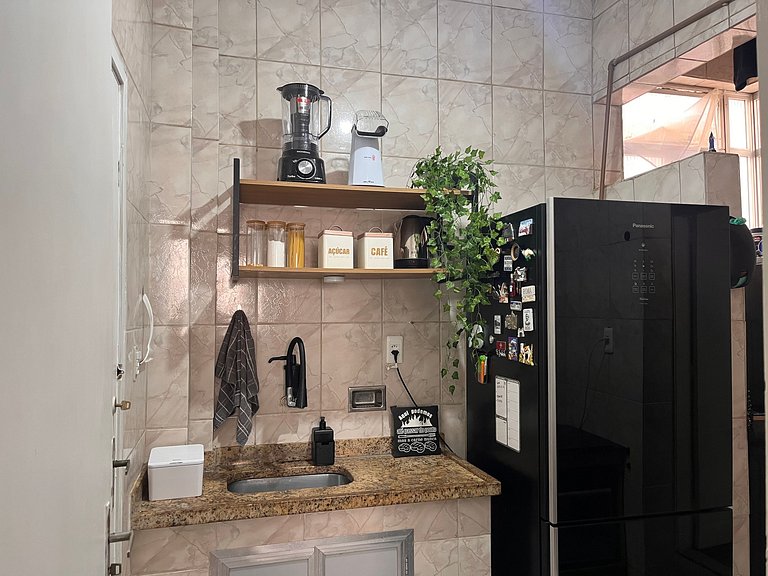 Copacabana, close to metro station and beach.