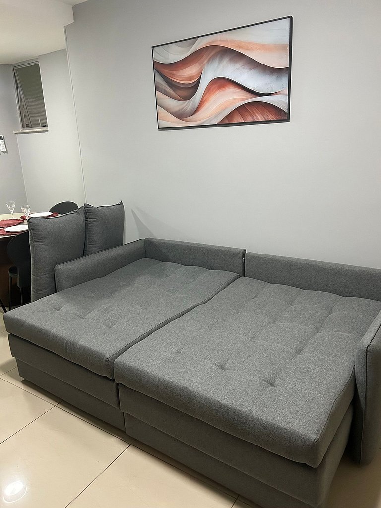 Conforto e segurança próximo ao mar