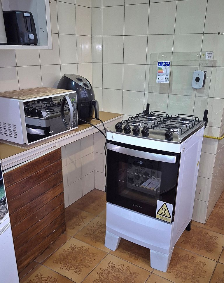 Copacabana Post 6, just one block from the beach