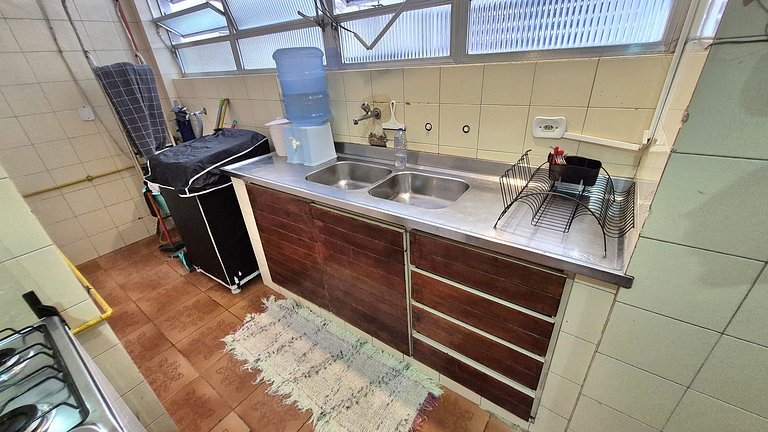 Copacabana Post 6, just one block from the beach