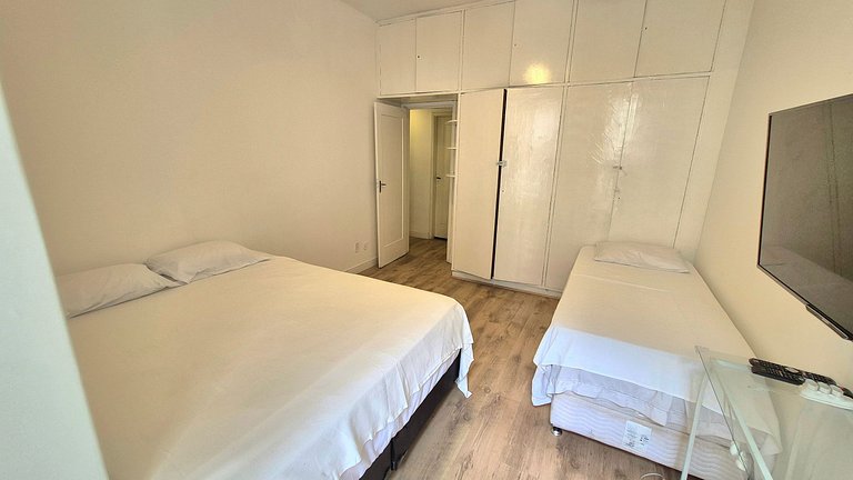 Copacabana Puesto 6, a sólo una cuadra de la playa.