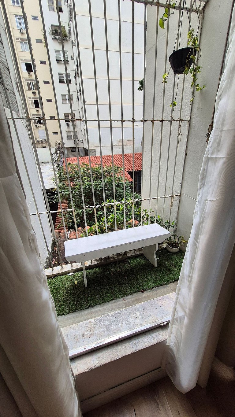 Copacabana Puesto 6, a sólo una cuadra de la playa.