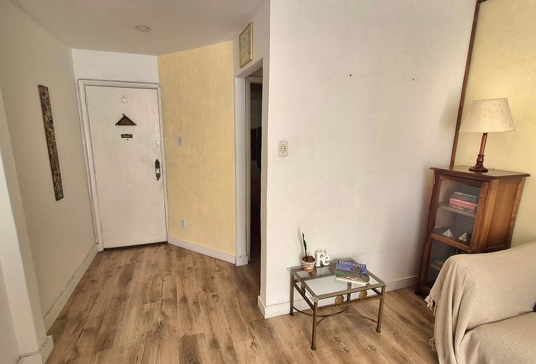 Copacabana Post 6, just one block from the beach