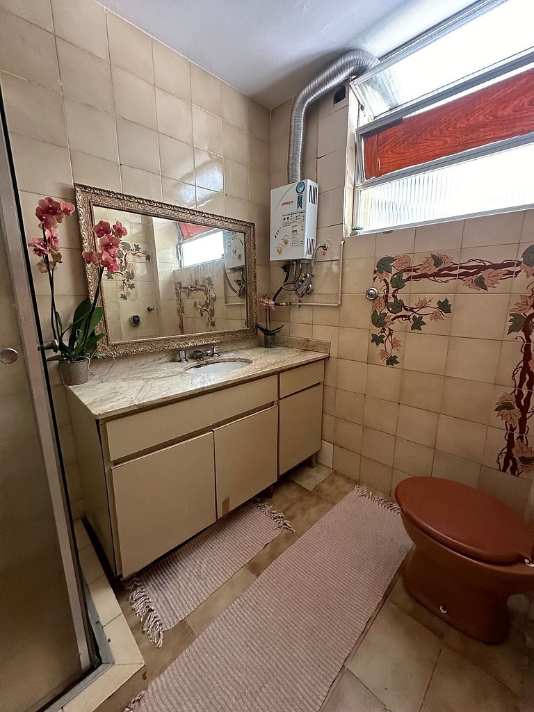 Copacabana Puesto 6, a sólo una cuadra de la playa.