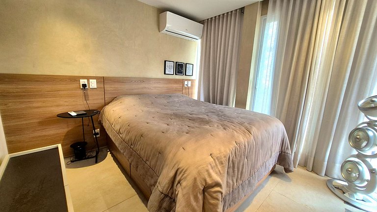 Cobertura duplex 1 quadra da praia