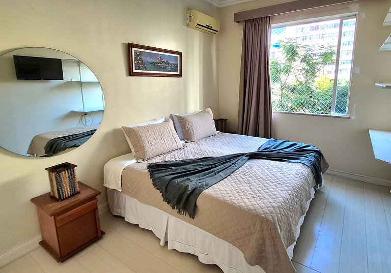 Conforto e privacidade no coracao de Ipanema