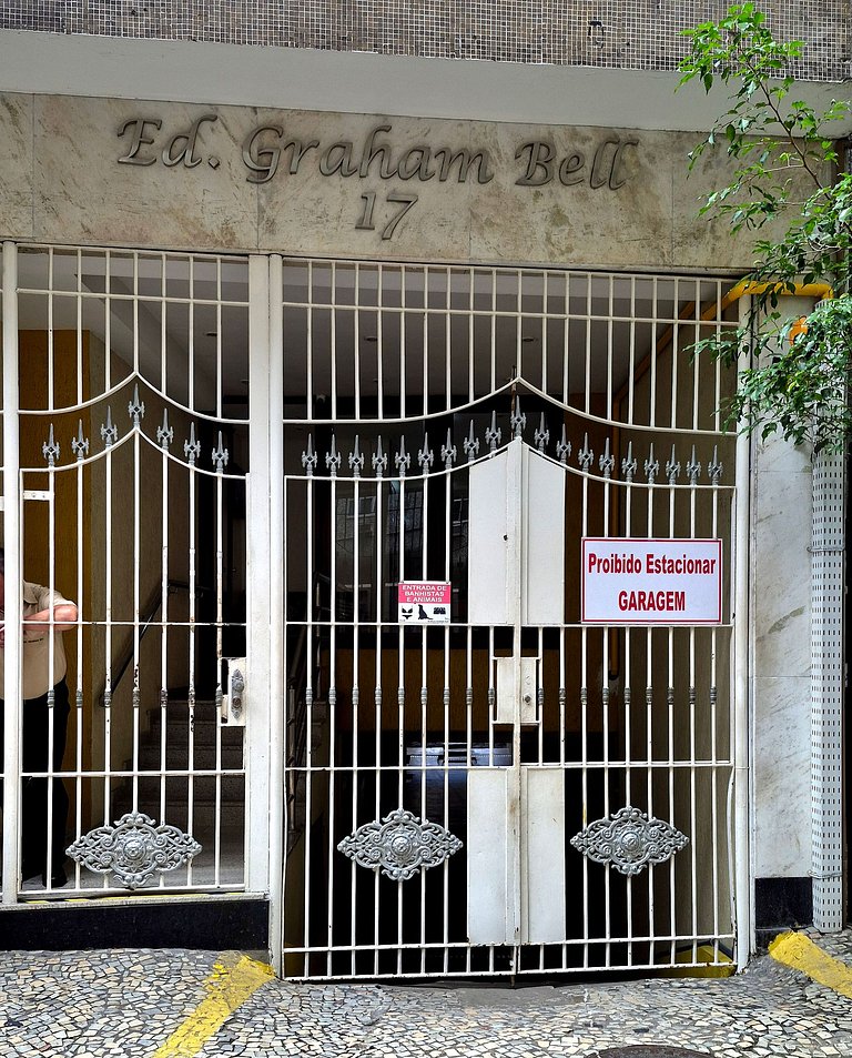 Copacabana, 3 blocks from the beach.