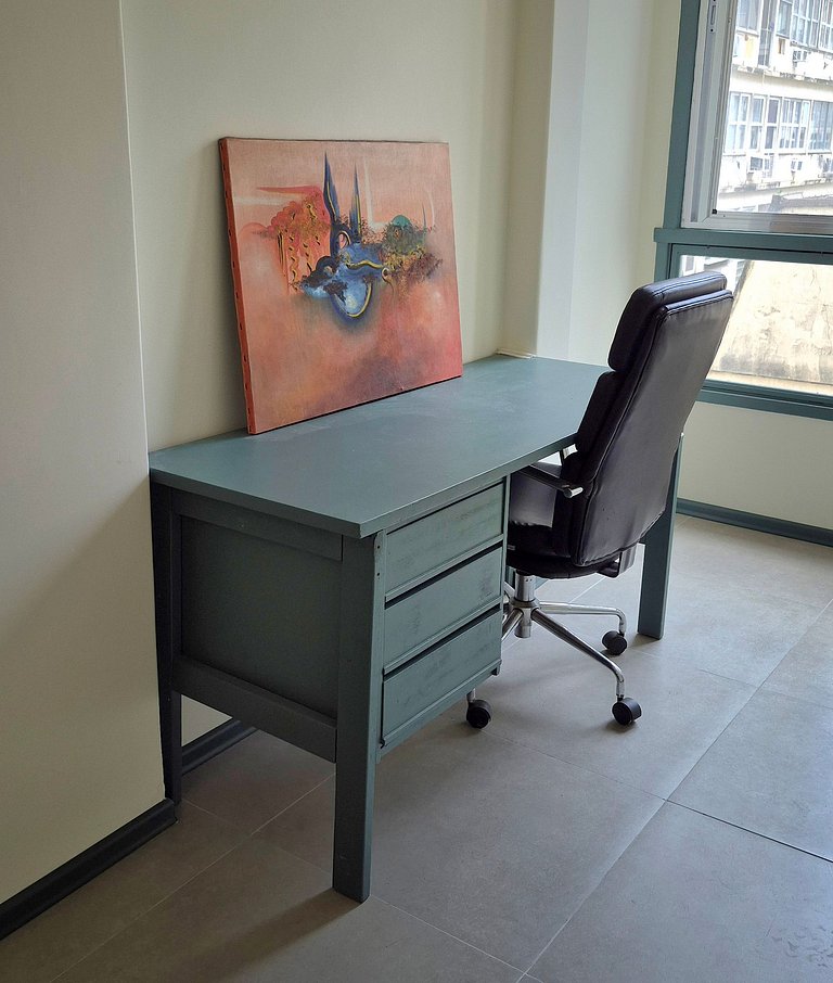 Copacabana, 3 blocks from the beach.