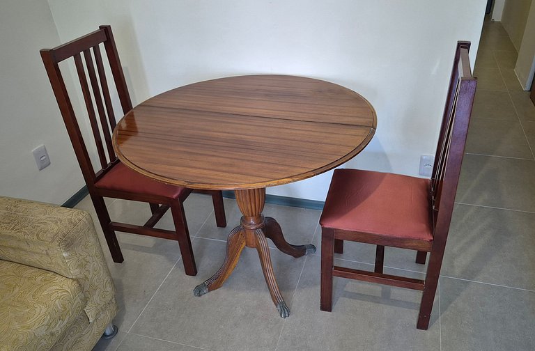 Copacabana, 3 blocks from the beach.