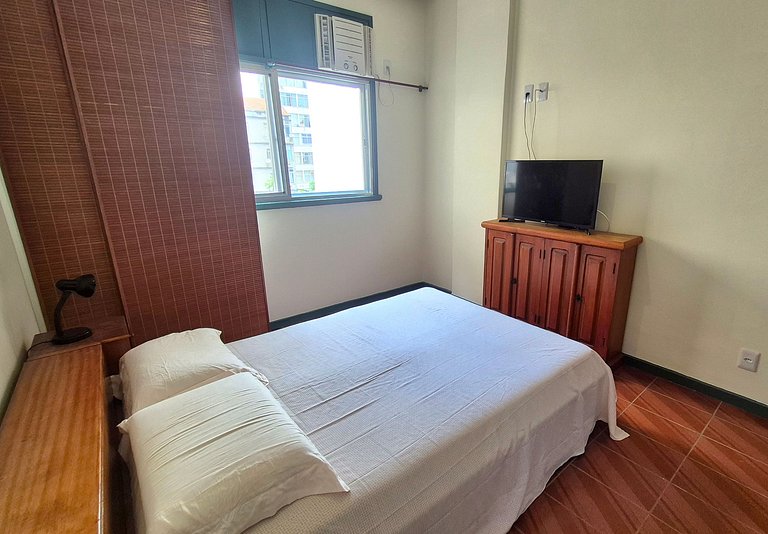 Copacabana, 3 blocks from the beach.