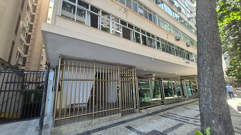 Copacabana near the sea.