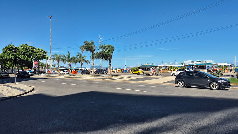 Copacabana near the sea.