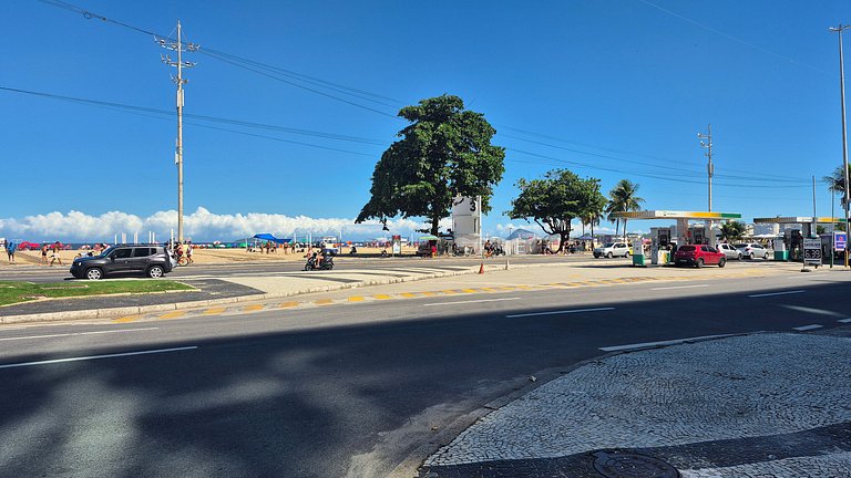 Copacabana near the sea.