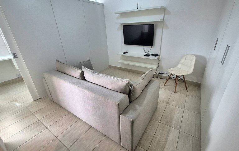 Copacabana near the sea.