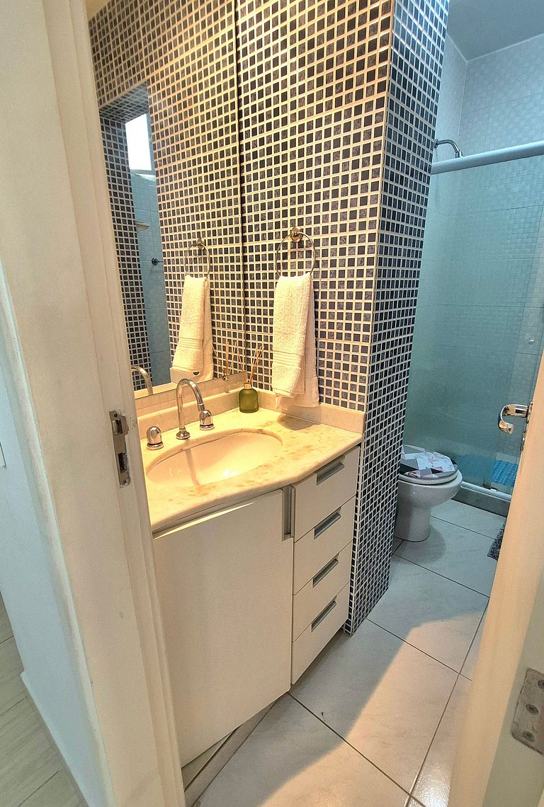 Copacabana near the sea.