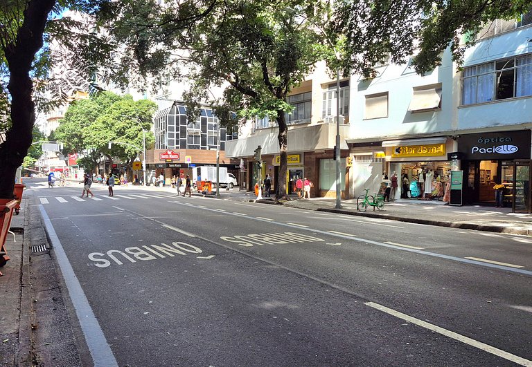 Refúgio em Copacabana apenas 2 quadras da praia
