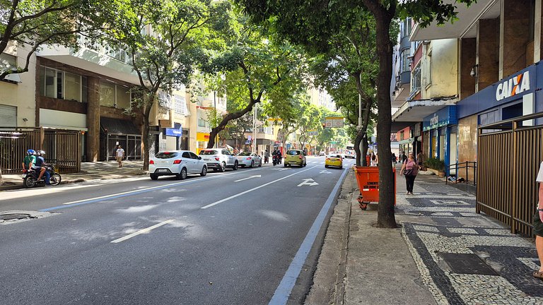 Refúgio em Copacabana apenas 2 quadras da praia