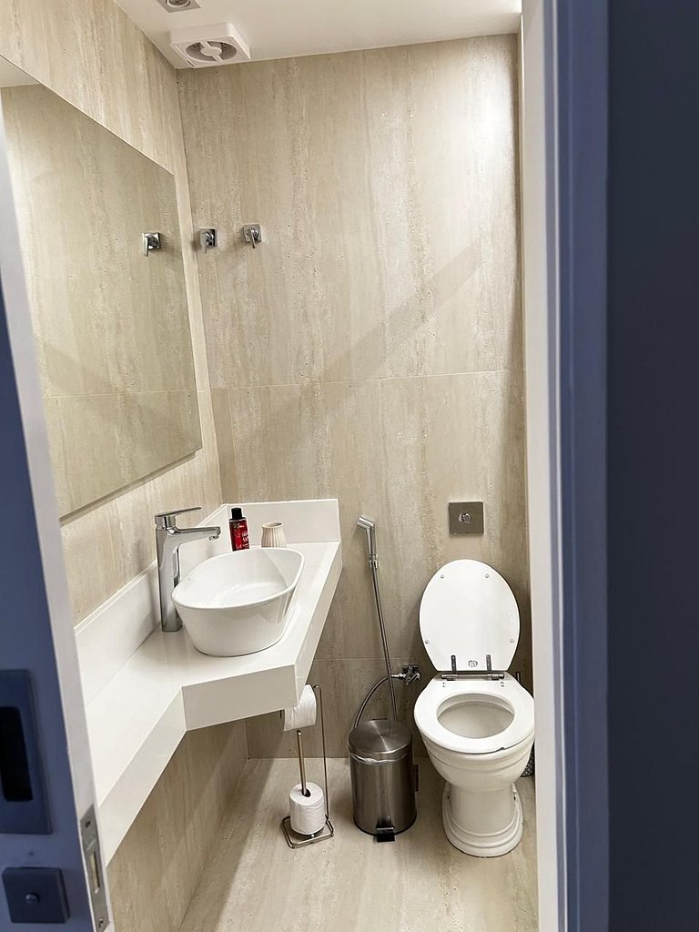 Apartamento com vista mar até 4 pessoas