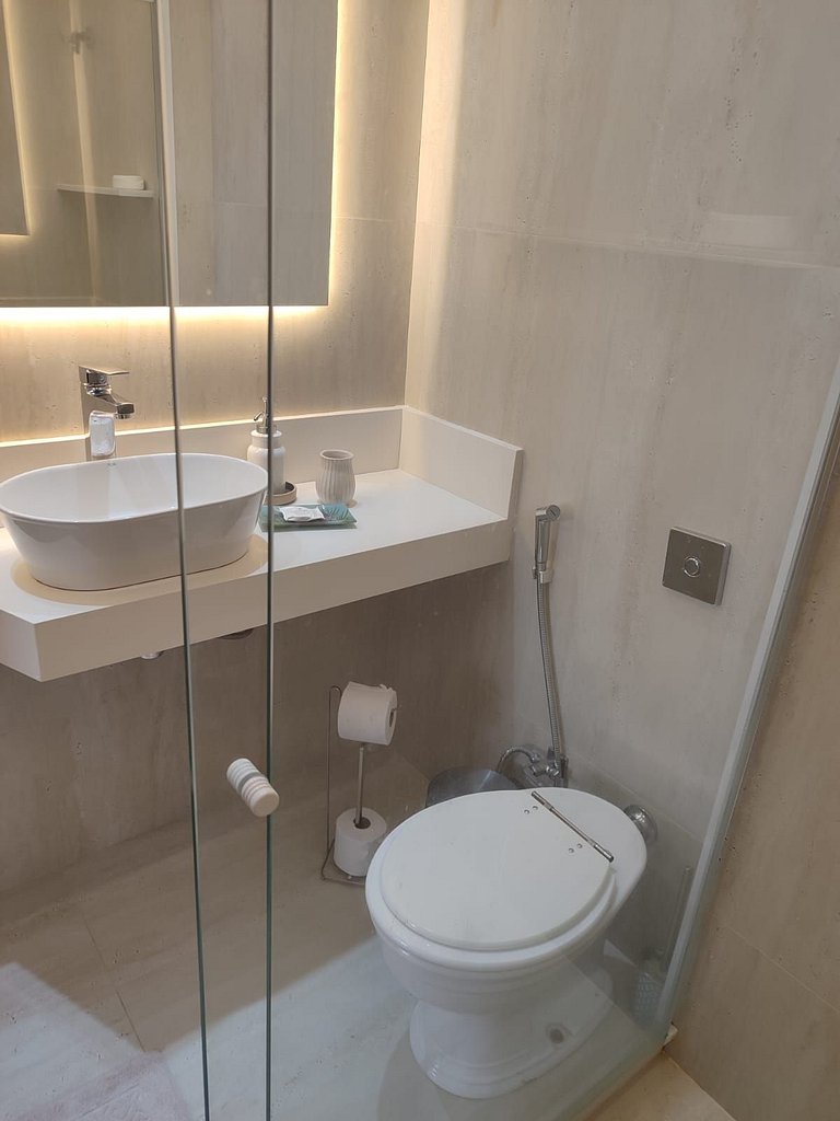 Apartamento com vista mar até 4 pessoas