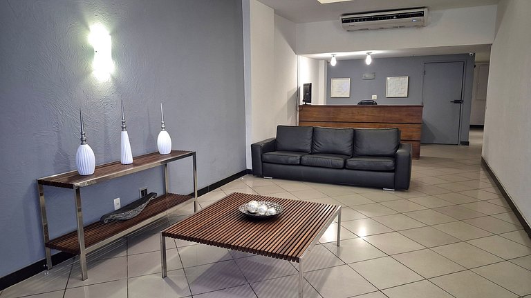 Flat Arpoador com vista mar