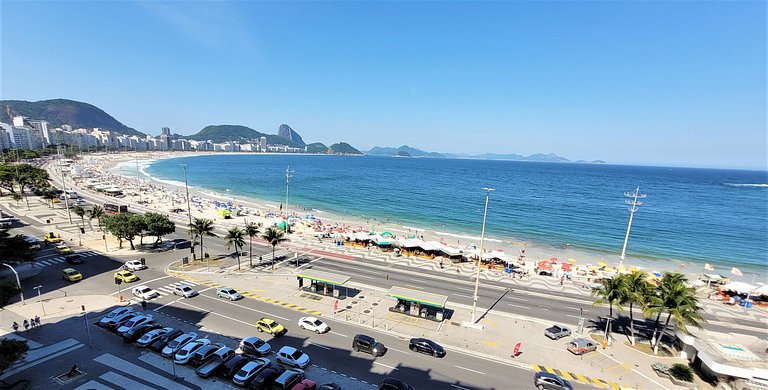 Copacabana con vista al mar