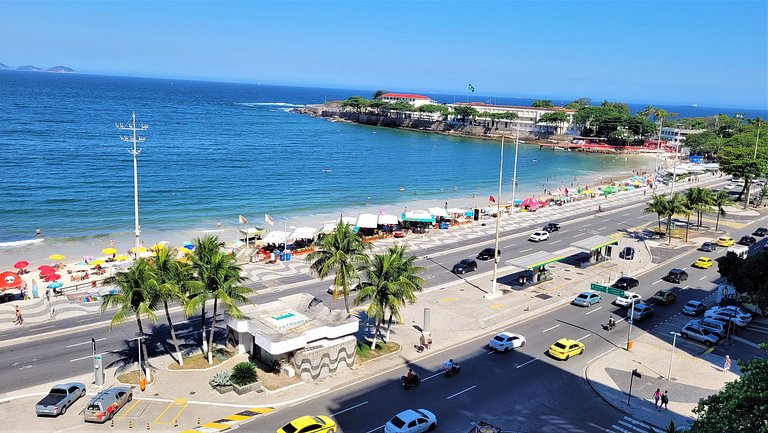 Copacabana con vista al mar