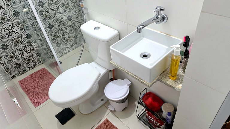 Quarto e sala novo em predio residencial