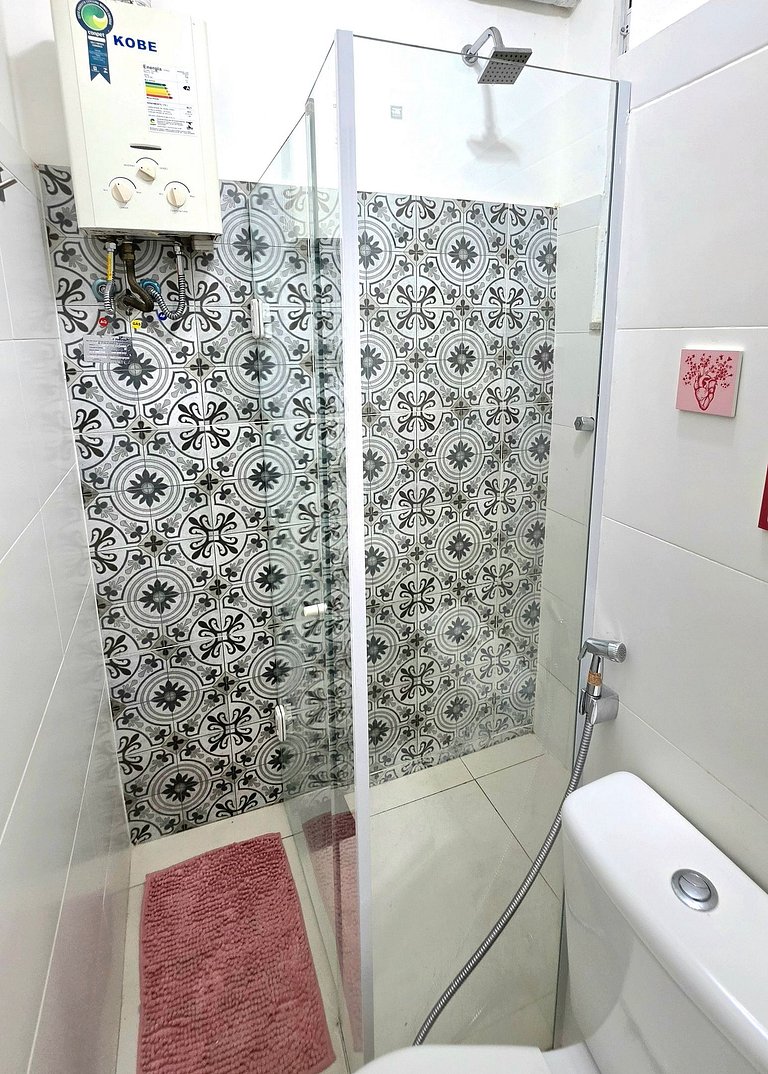 Hermoso un dormitorio a pocos pasos de la playa