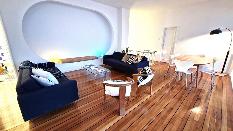 Four bedrooms Penthouse with terrace and jacuzzi